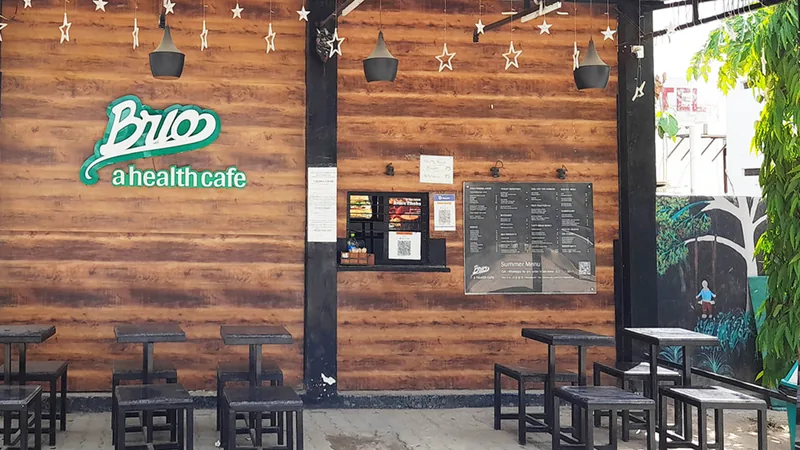 The wood-clad BRIO kiosk at RAMA University